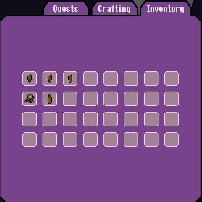 A prototype for Las Vidados inventory